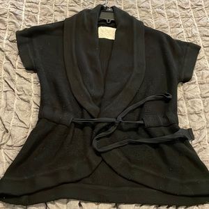 LOFT Short Sleeve Cardigan Sweater Size S